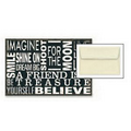 Subway Art Believe Small Boxed Everyday Note Cards